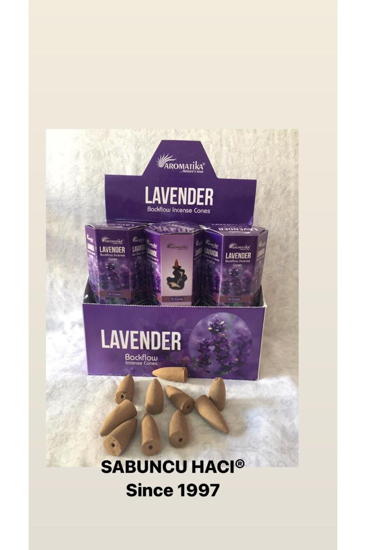 Lavanter/ 10 Adet Geri Akışlı Tütsü Backflow Cones 10 PCS Geri Akış Tütsü