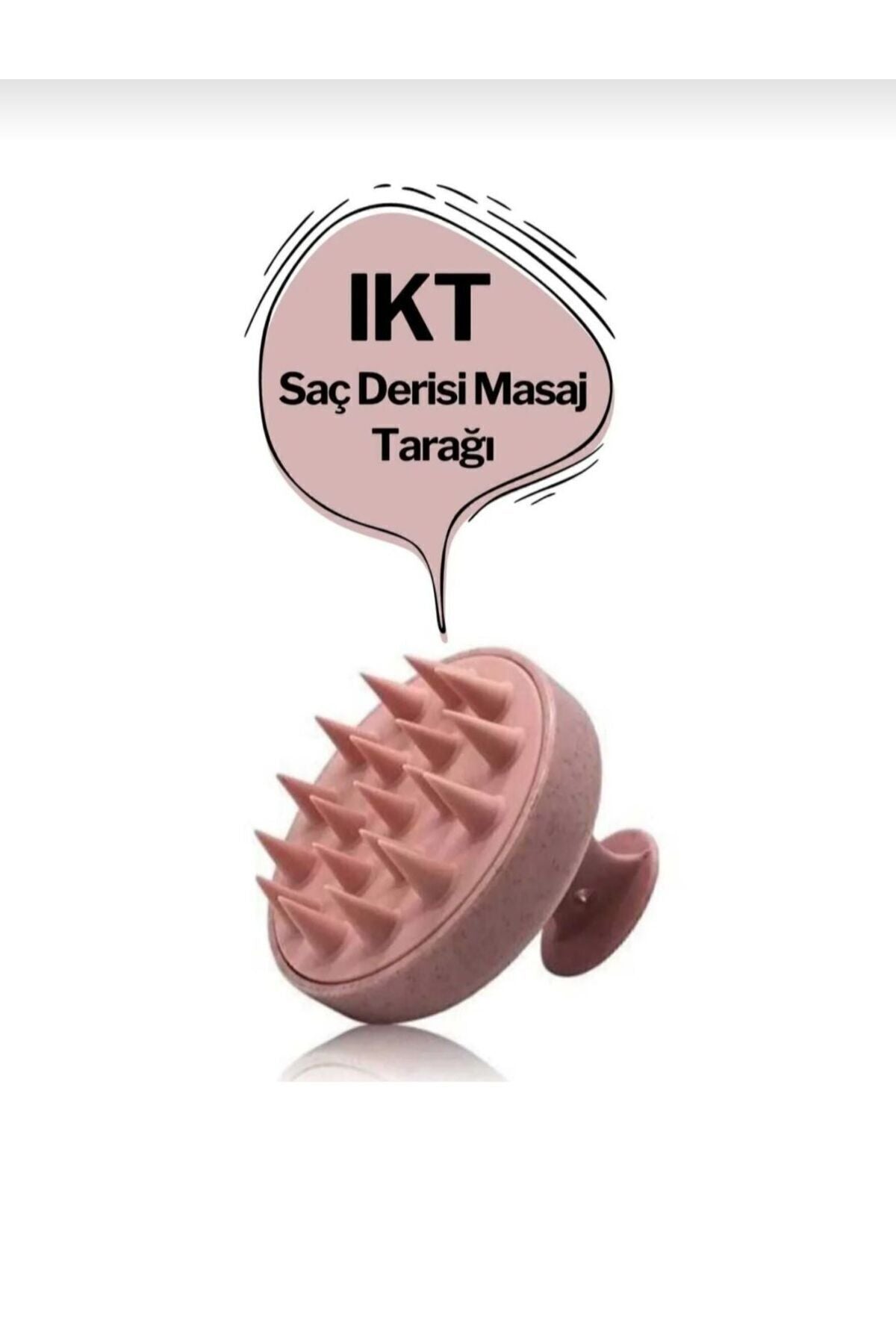Yumuşak Silikon Duş Deri Masaj Tarağı