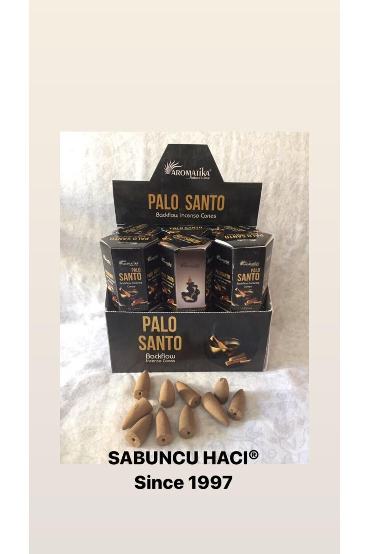 Palo Santo/ 10 Adet Geri Akışlı Tütsü Backflow Cones 10 PCS Geri Akış Tütsü