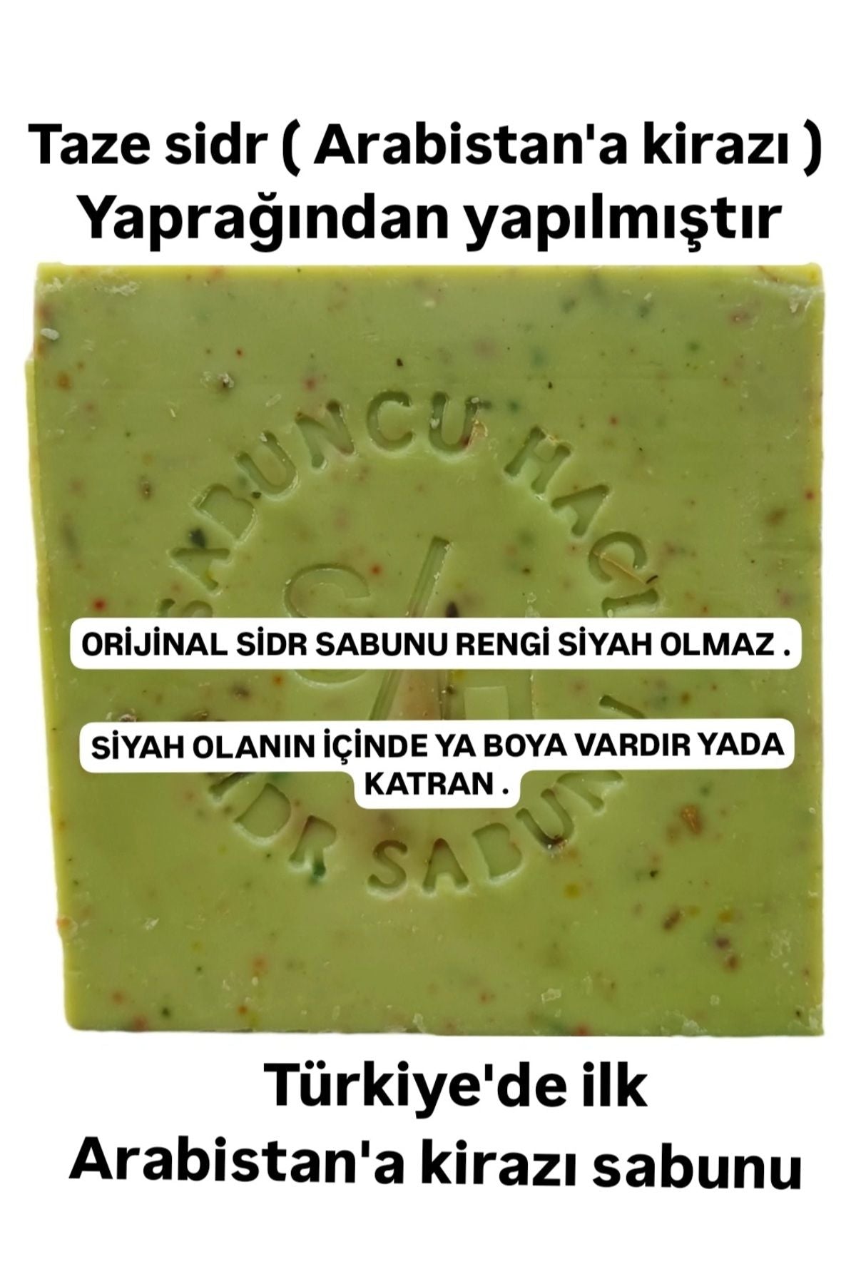 Es-Sidre Original Sidr Seife - Natürliche Kräuterseife für spirituelle Therapie (125-145 g)