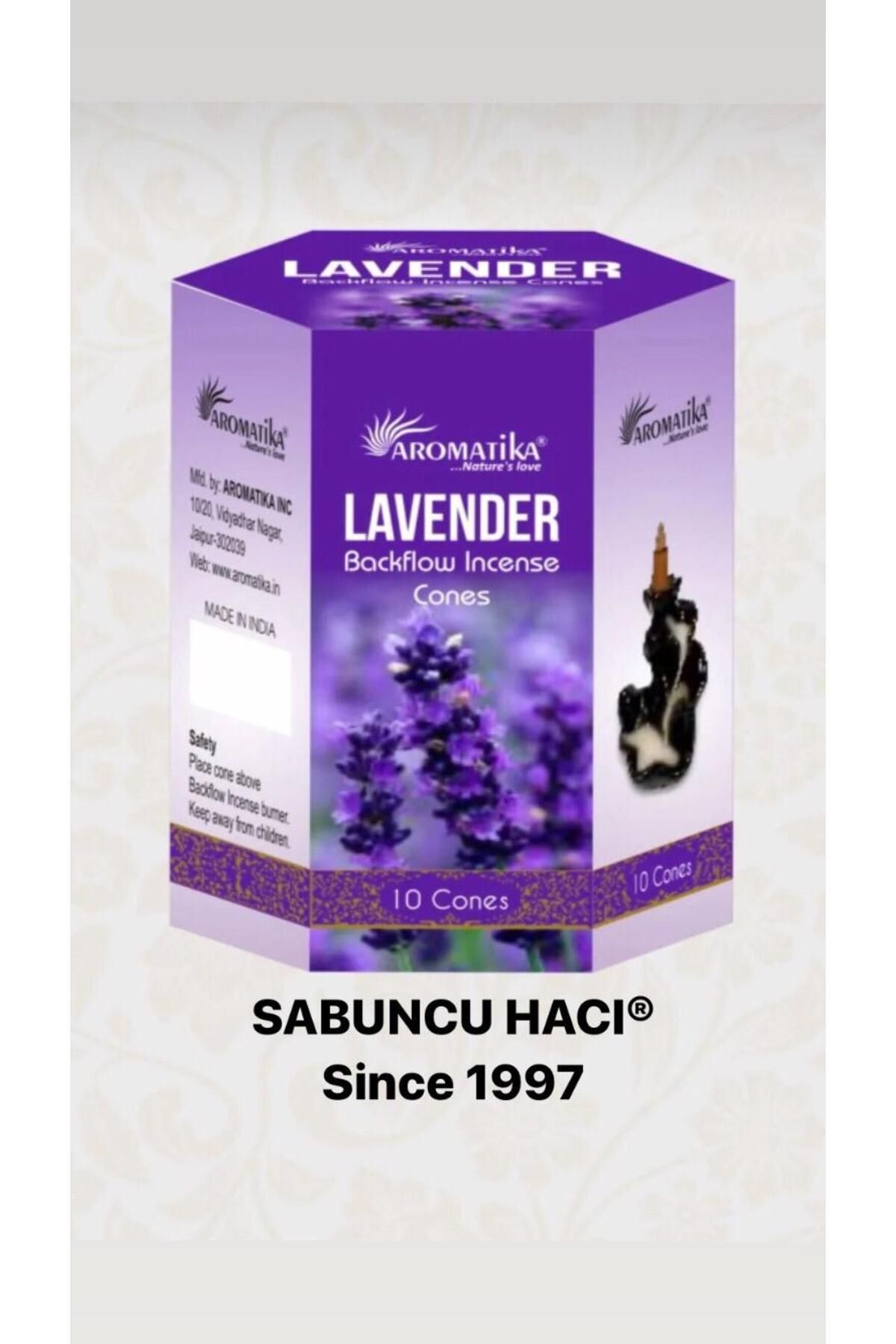 Lavanter/ 10 Adet Geri Akışlı Tütsü Backflow Cones 10 PCS Geri Akış Tütsü