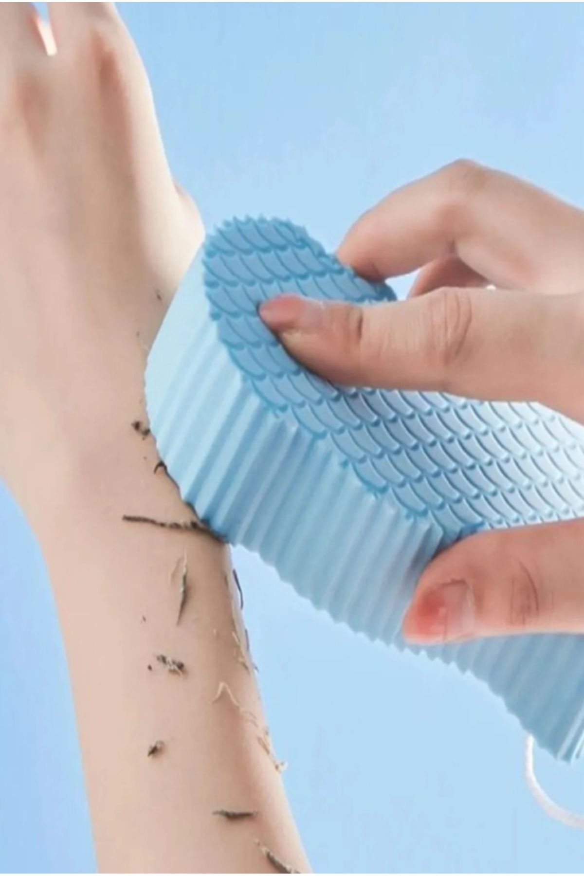 Banyo Vücut Duş Süngeri Sihirli Vücut Ölü Deri Sökücü Vücut Masaj Peeling Fırçası Süngeri