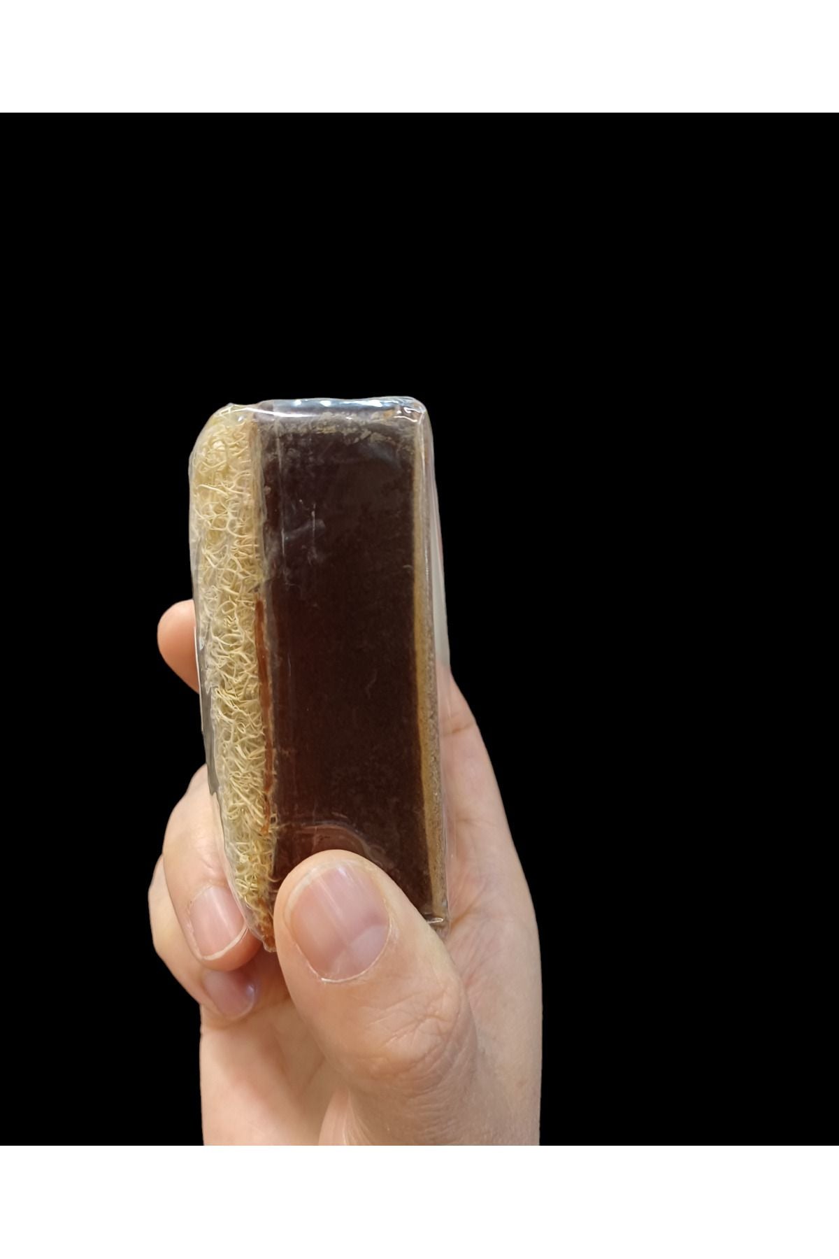 Wacholder-Teer- und Schwefelseife mit natürlichen Kürbisfasern (Krätze, Juckreiz, Pilz) - 100-110 gr