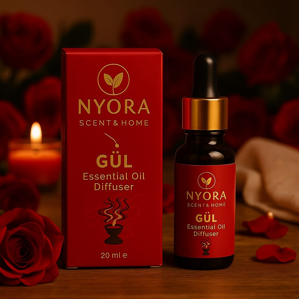 NYORA SCENT & HOME GÜL ESSENTİAL OİL DİFFUSER 20 ML