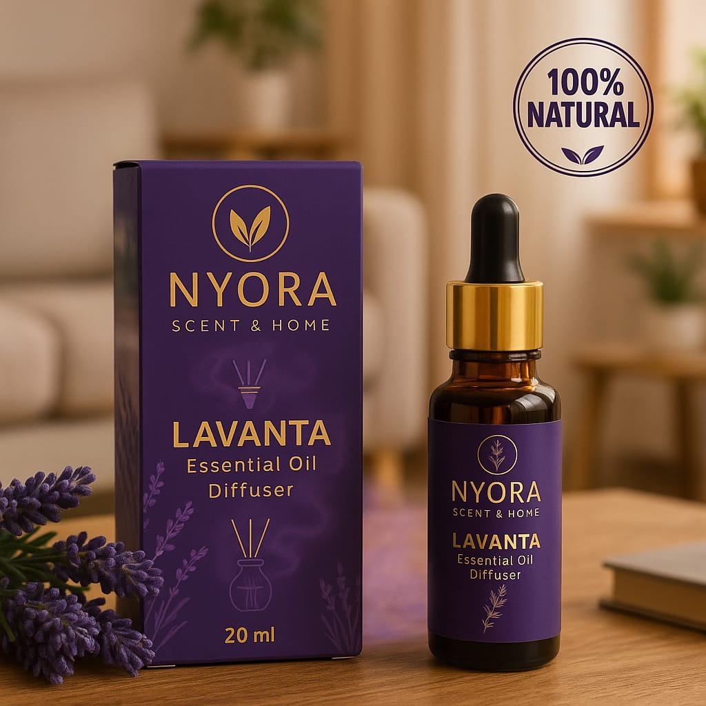 NYORA SCENT & HOME LAVANTA ESSENTIAL OİL DİFFUSER 20 ML