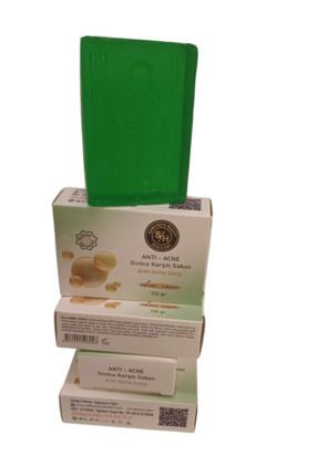 Anti Acne Sabunu - 3x Acne Serumu Etkili Acne Temizleme Barı - Acne Karşıtı Sabun 120 gr