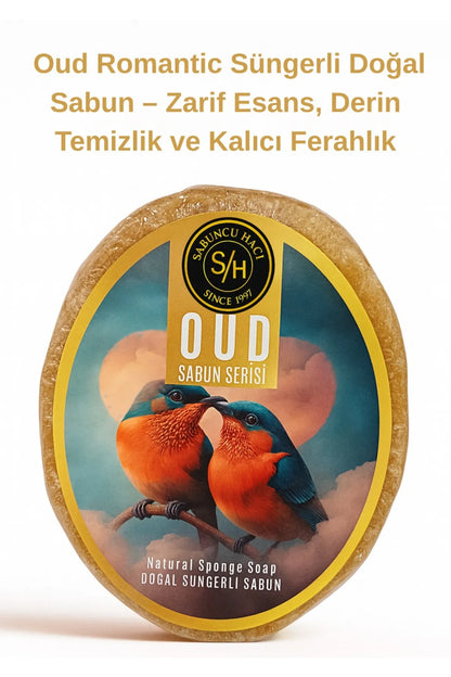 Oud Romantic Doğal Süngerli Sabun – 130-140 g