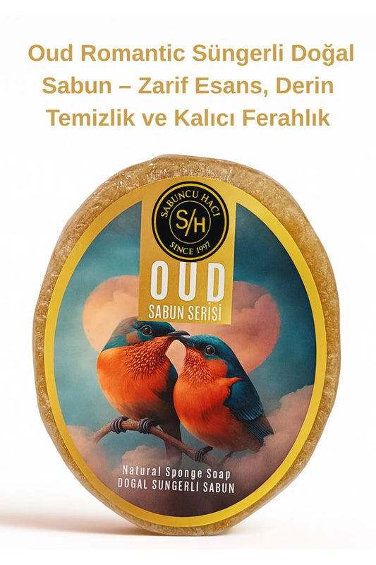 Oud Romantic Doğal Süngerli Sabun – 130-140 g