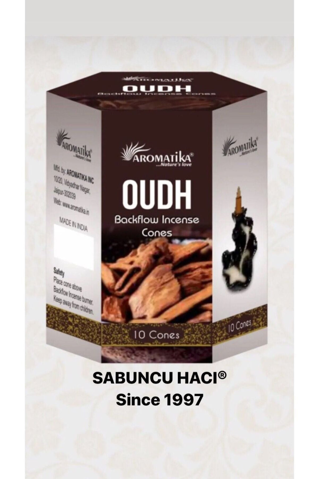 ®? Ouudh/ 10 Adet Geri Akışlı Tütsü Backflow Cones 10 PCS Geri Akış Tütsü