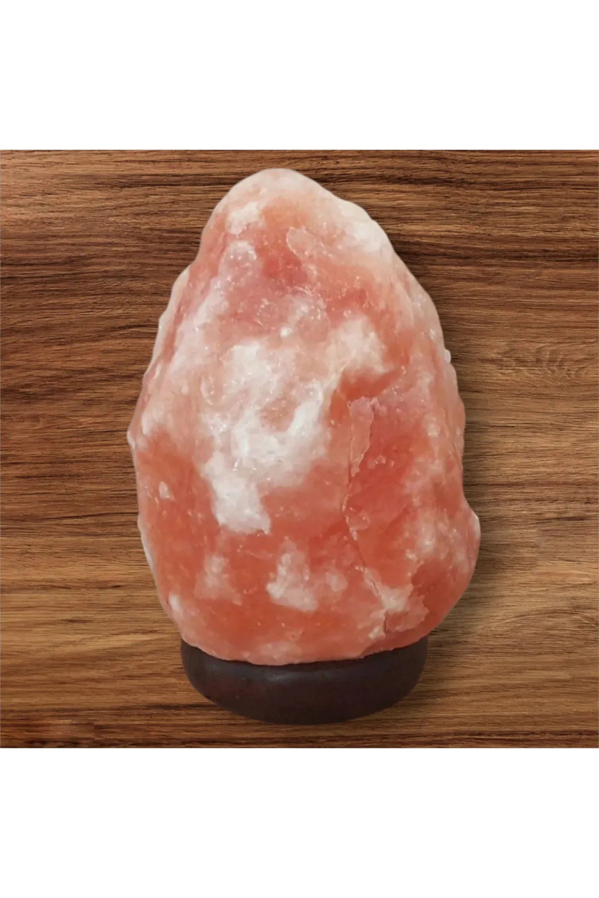 Himalaya Tuz Lambası 2-3 Kg Pembe Turuncu Renk Himalaya Tuz Lambası Açma Kapama Düğmeli