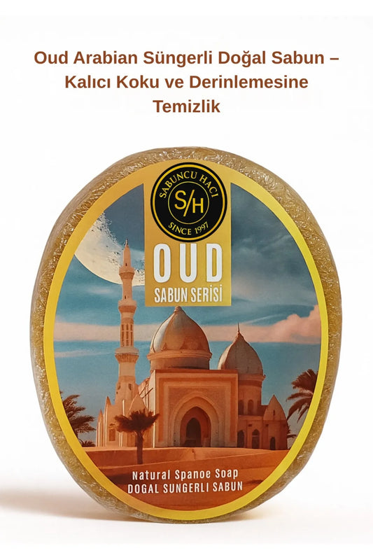 Oud Arabian Doğal Süngerli Sabun – 130-140 g
