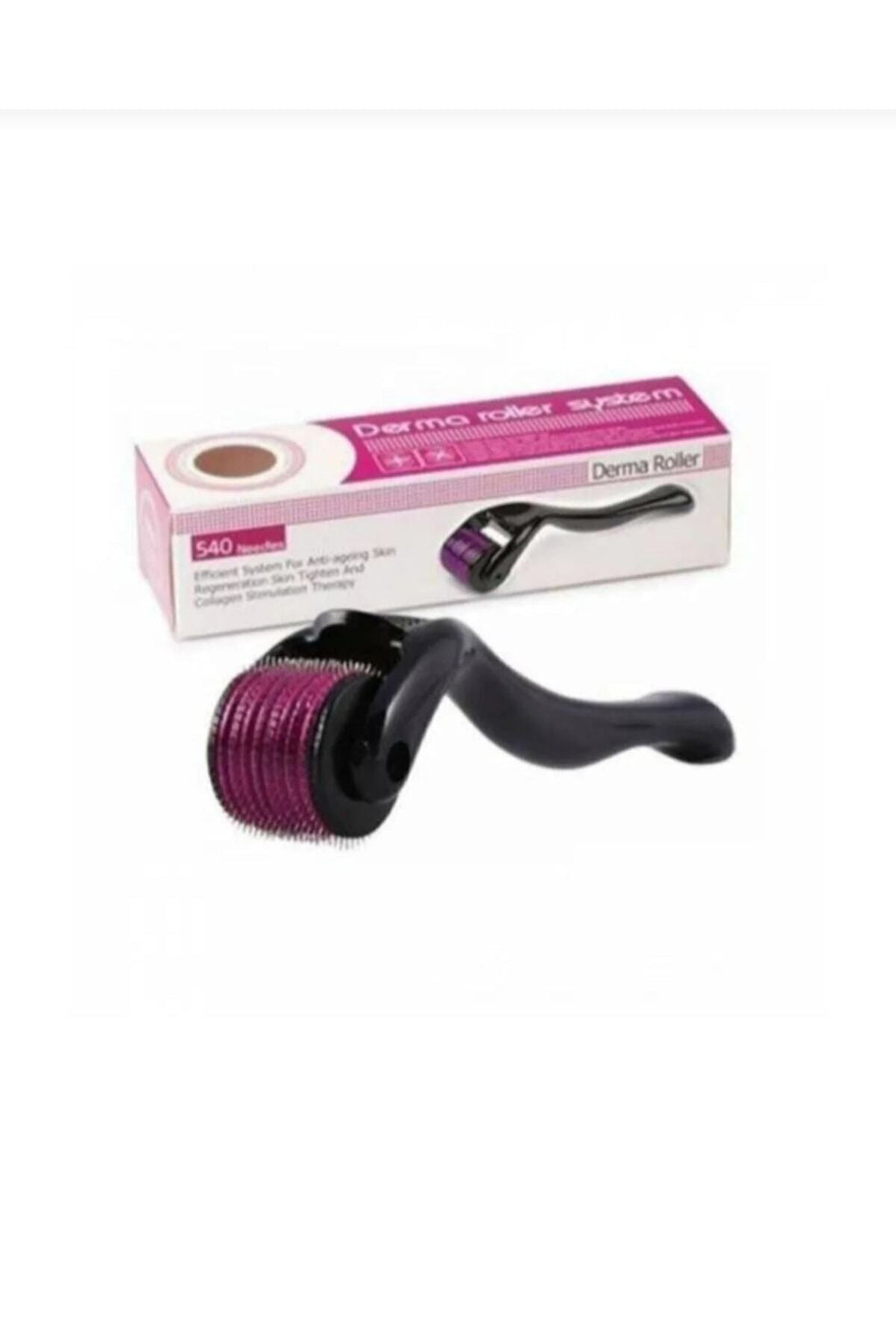 SABUNCU HACI®?Saç Çıkarma Tarağı Titanyum İğneli Derma Roller Cilt Yenileme 0.5