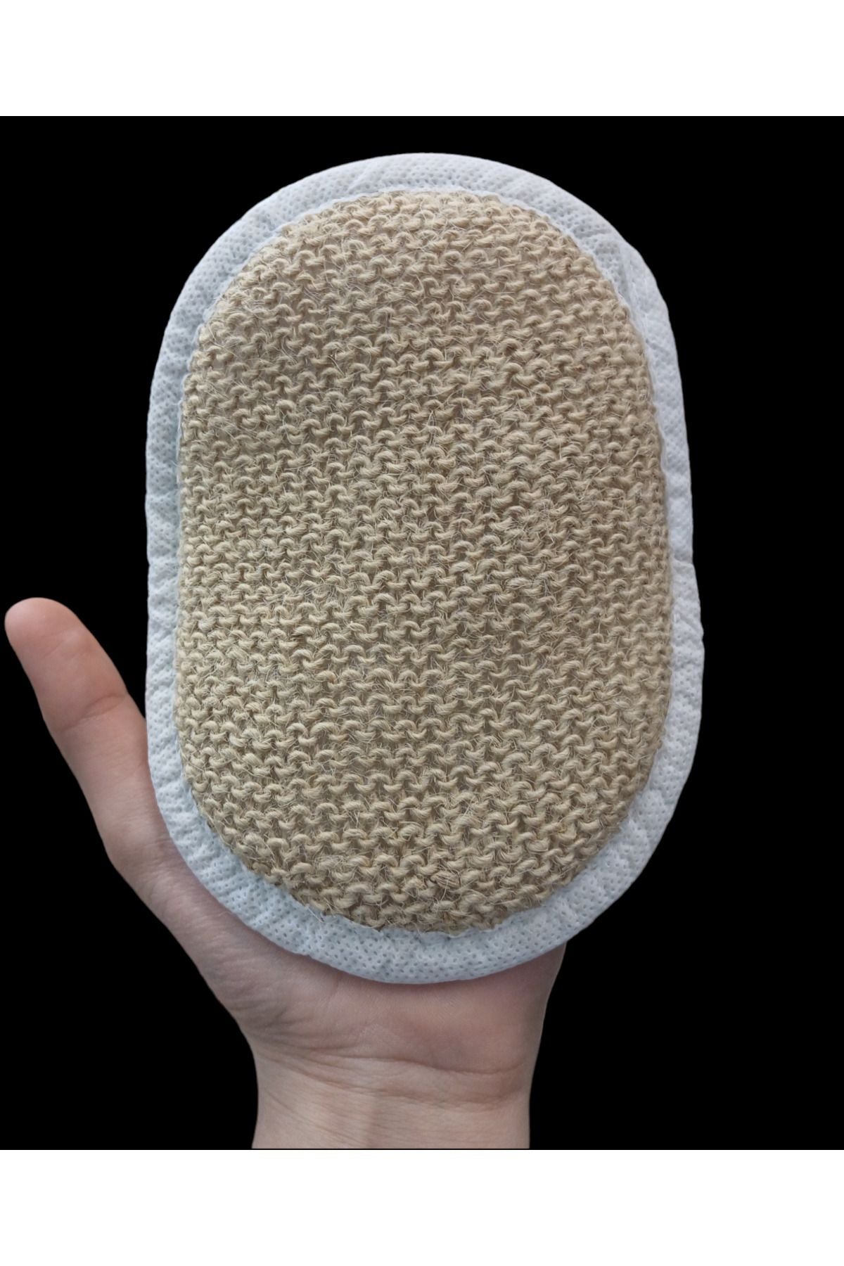 Bio-Gesichtspad, natürliches Peeling, Kürbisfaser, Gesichtsreinigungspad, Badehandschuh, Sisalpad