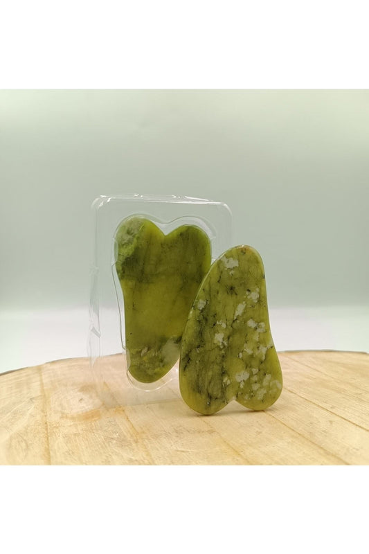 SABUNCU HACI ®? %100 Doğal Kalp Gua Sha Taşı