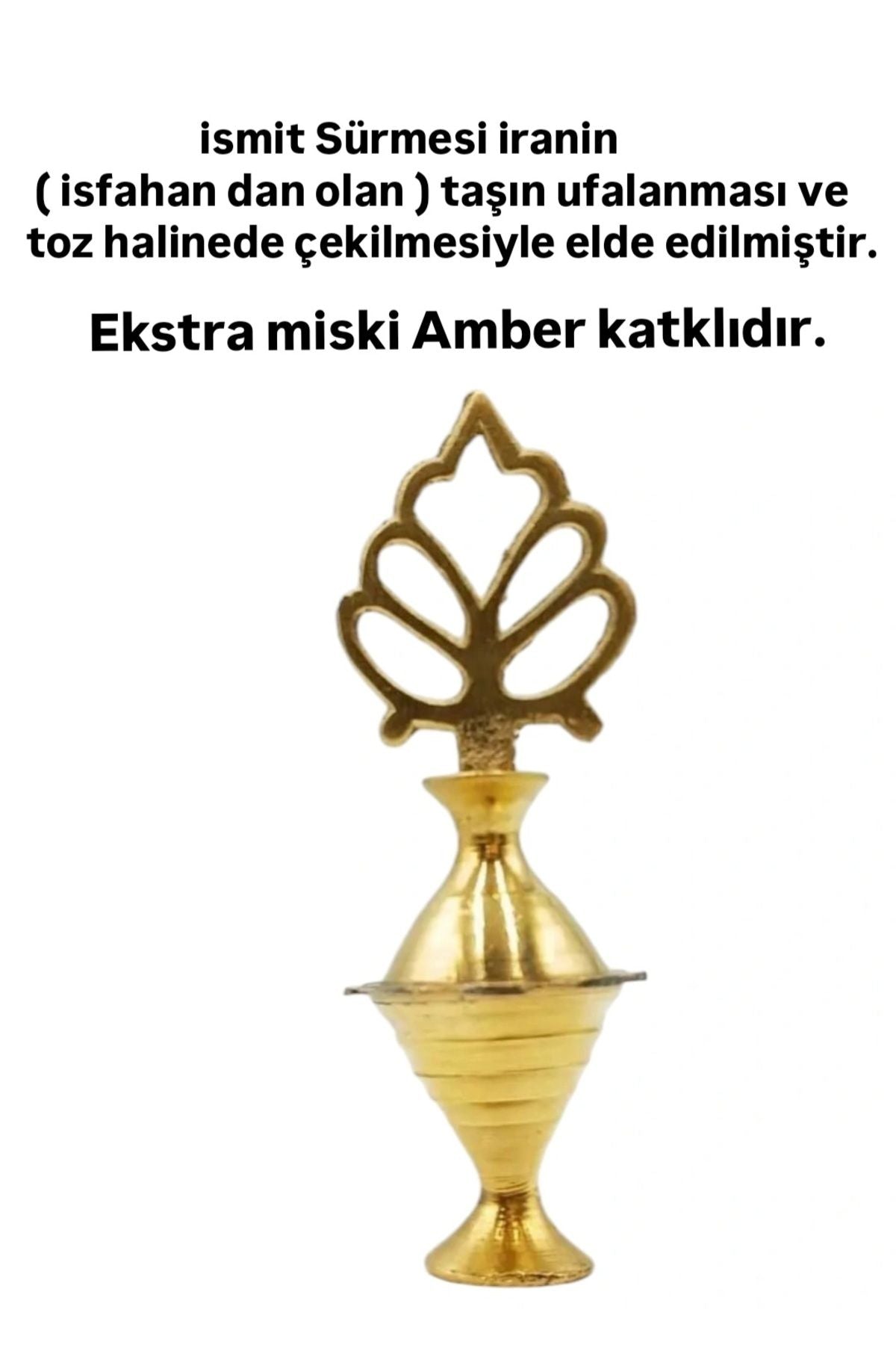 Şifalı Ismit Sürmesi Saf Sürme Şifalı Sürme Pirinç Sürmedanlık