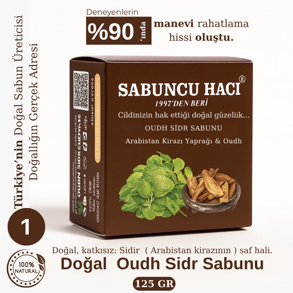 Es-sidre Natürliche Kräutertherapie Oud Sidr Seife 125-135 gr (1 Stück)