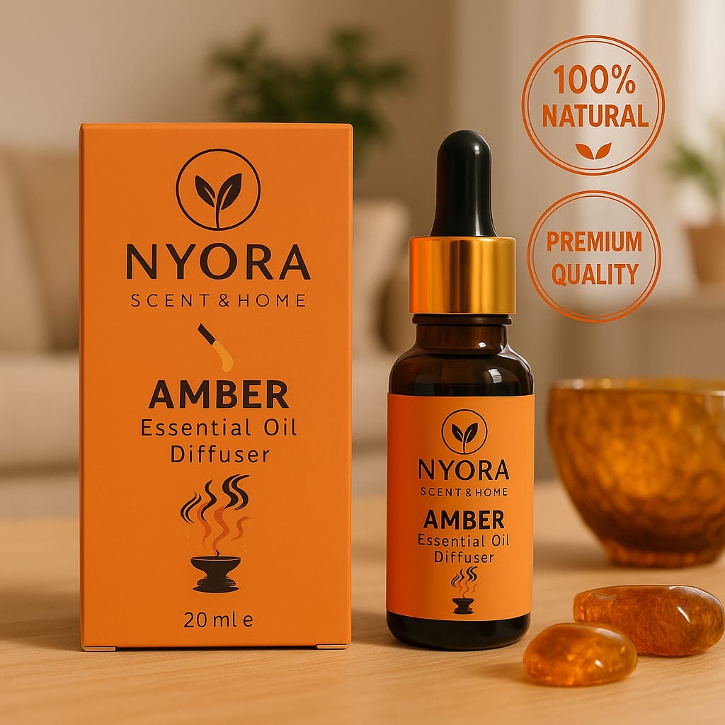 NYORA SCENT & HOME AMBER ESSENTIAL OİL DİFFUSER 20 ML