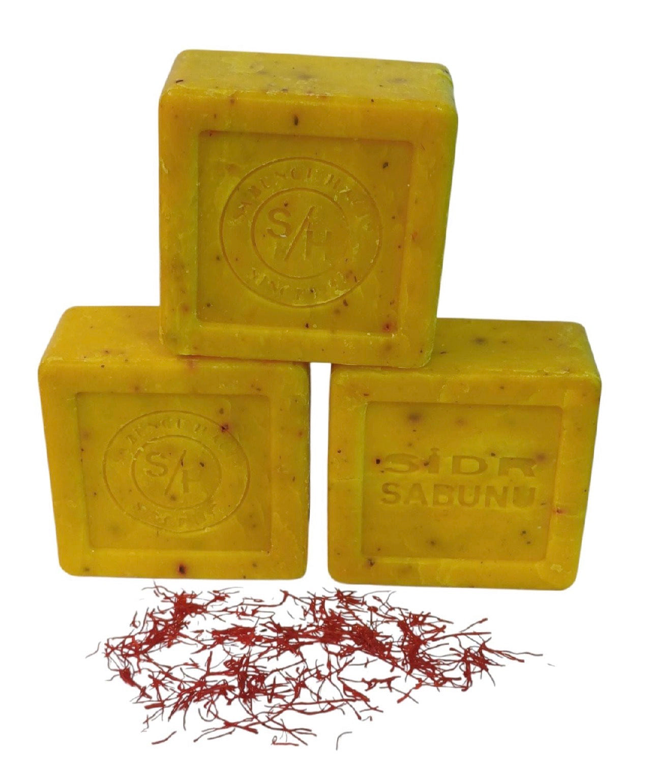 Es-Sidre Safranlı Sabun - Doğal Bitkisel & Arındırıcı (125-135 gr)