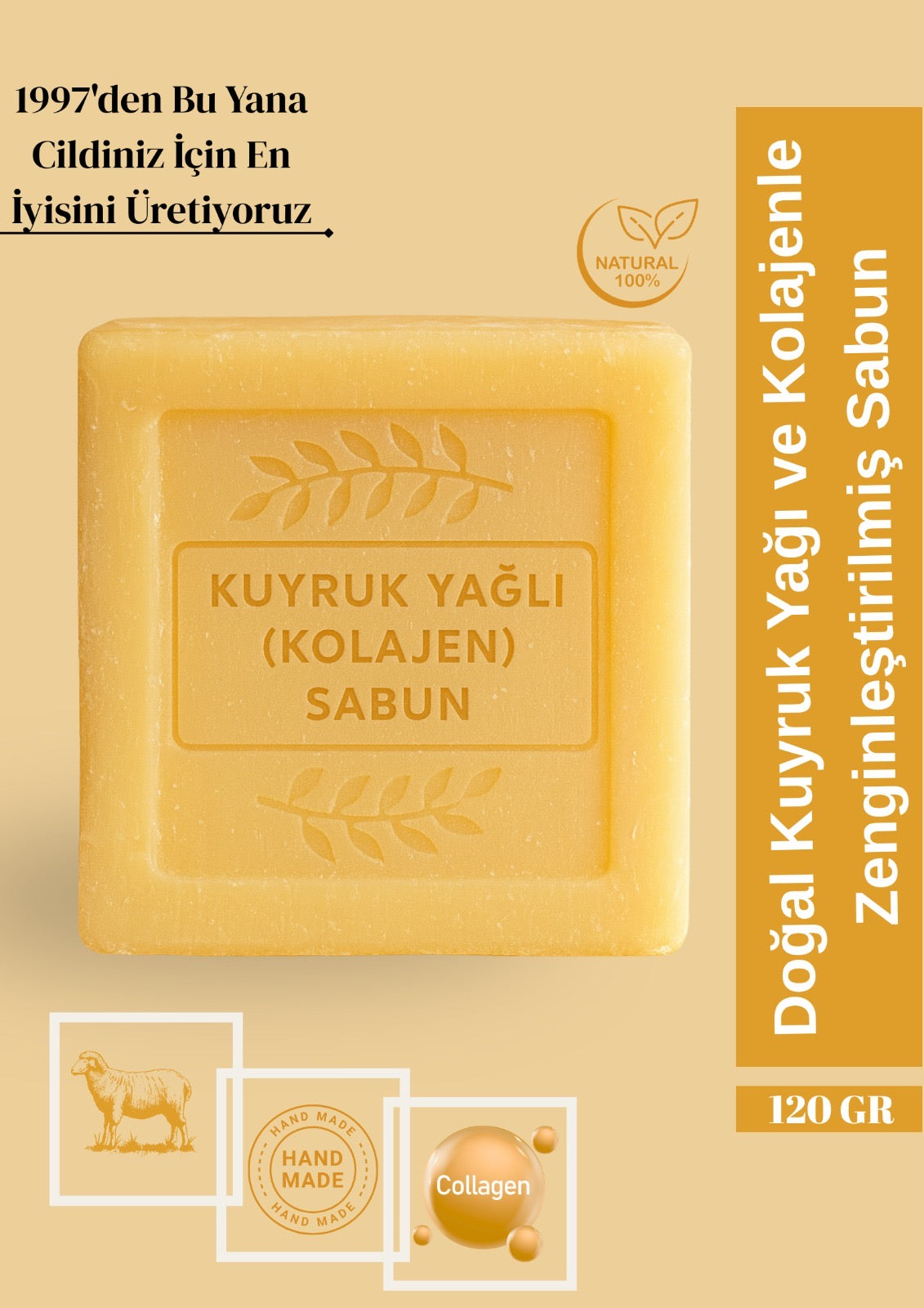 Kuyruk yağlı ( kolejen) sabunu