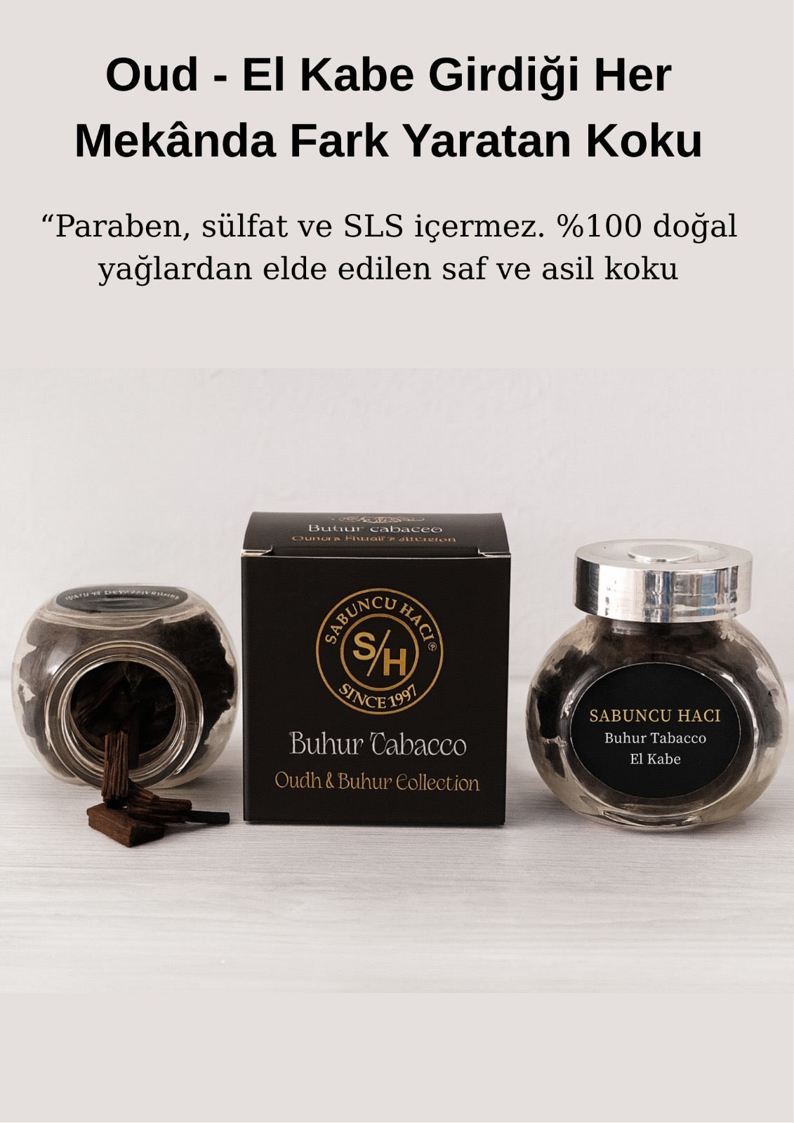 ®.100 % natürliches Oudh/Weihrauch-Oudh, 20 g