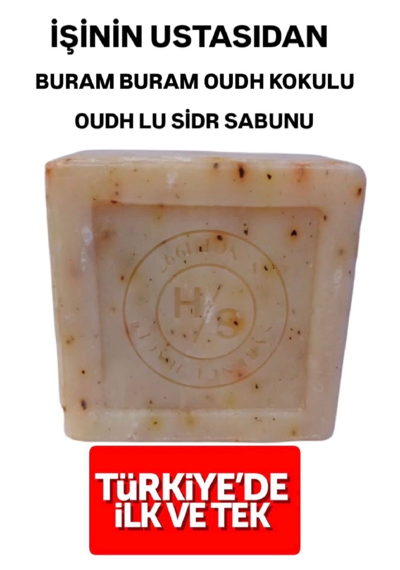 Es-sidre  Doğal Bitksel Terapi oud lu sidr sabunu 125-135 gr ( 1 Adet )