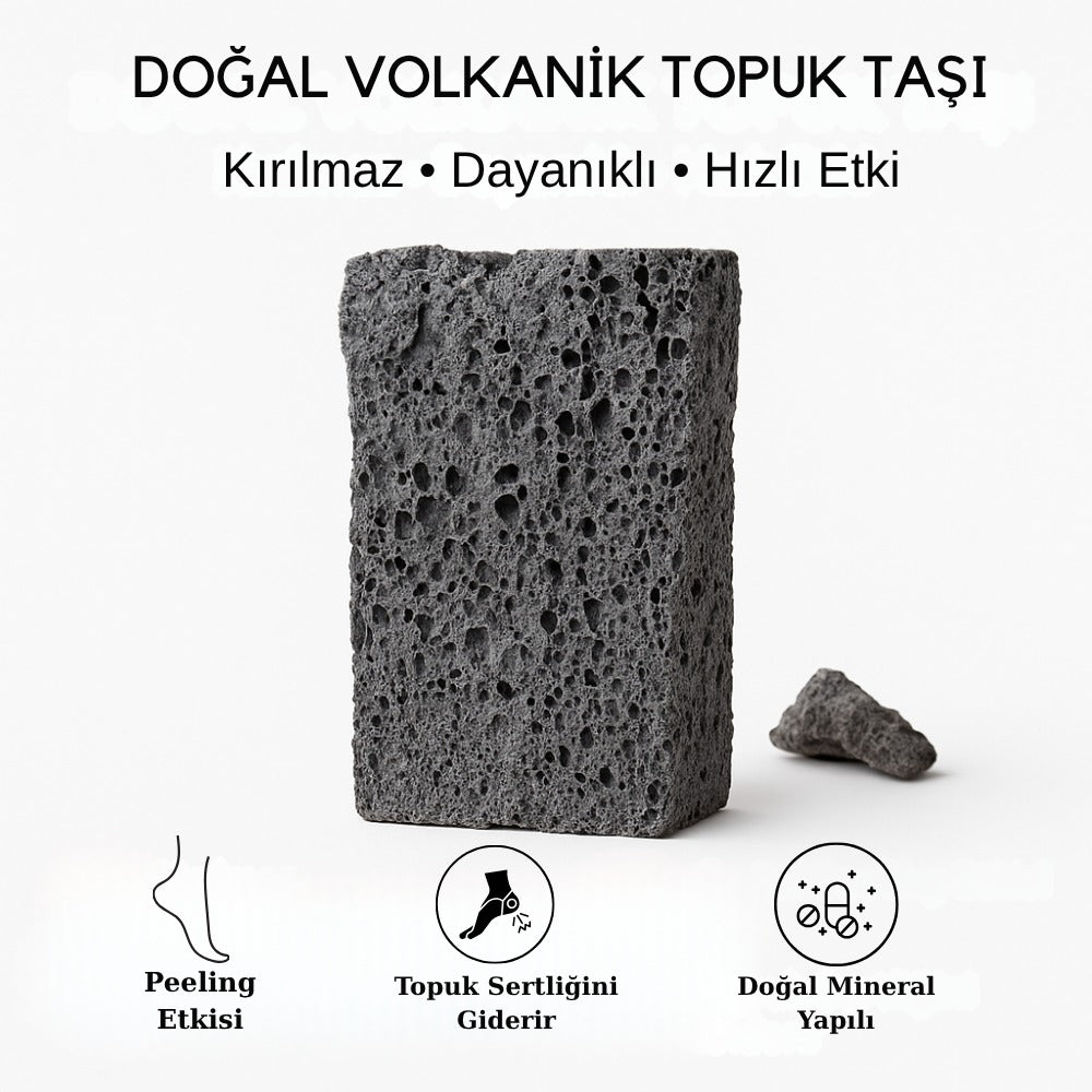 Doğal volkanik Topuk taşı