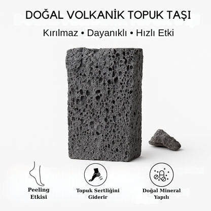 Doğal volkanik Topuk taşı