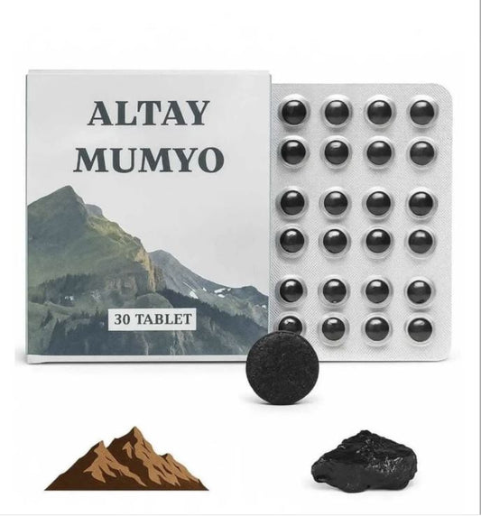 Sabuncu Hacı™ | %100 Saf Mumiyo (Shilajit) 30’lu Tablet – Kırgızistan’dan İthal