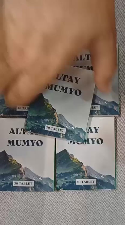 Sabuncu Hacı™ | %100 Saf Mumiyo (Shilajit) 30’lu Tablet – Kırgızistan’dan İthal